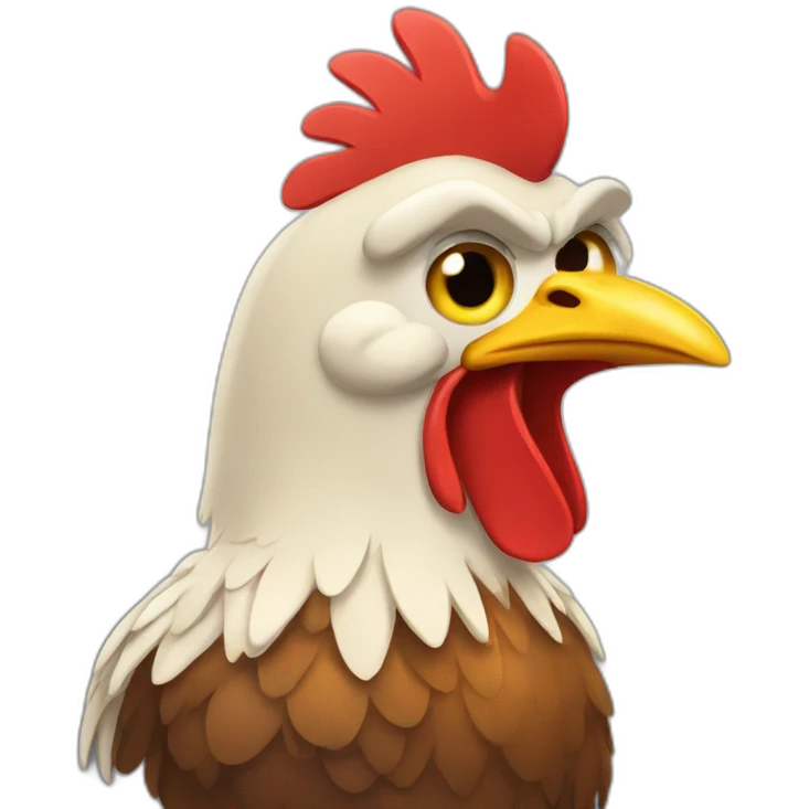 chicken criminal emoji