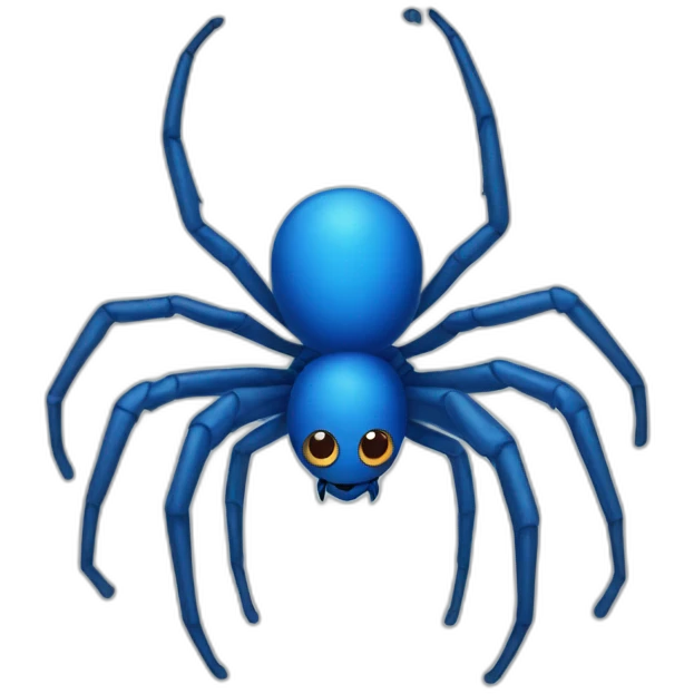 Blue Spider emoji