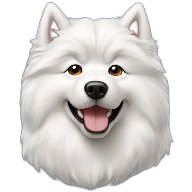 samoyed dog emoji