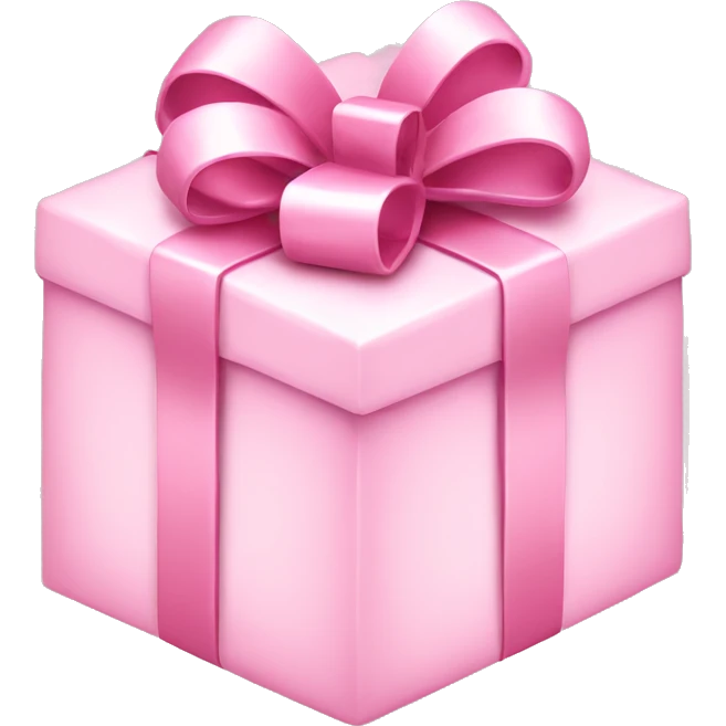 pastel pink gift emoji