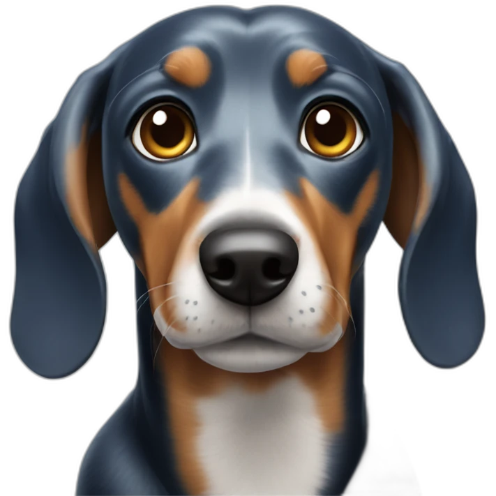perro blue daschund parado emoji