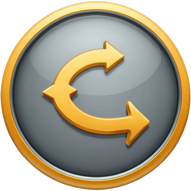 mac os single circled arrow emoji