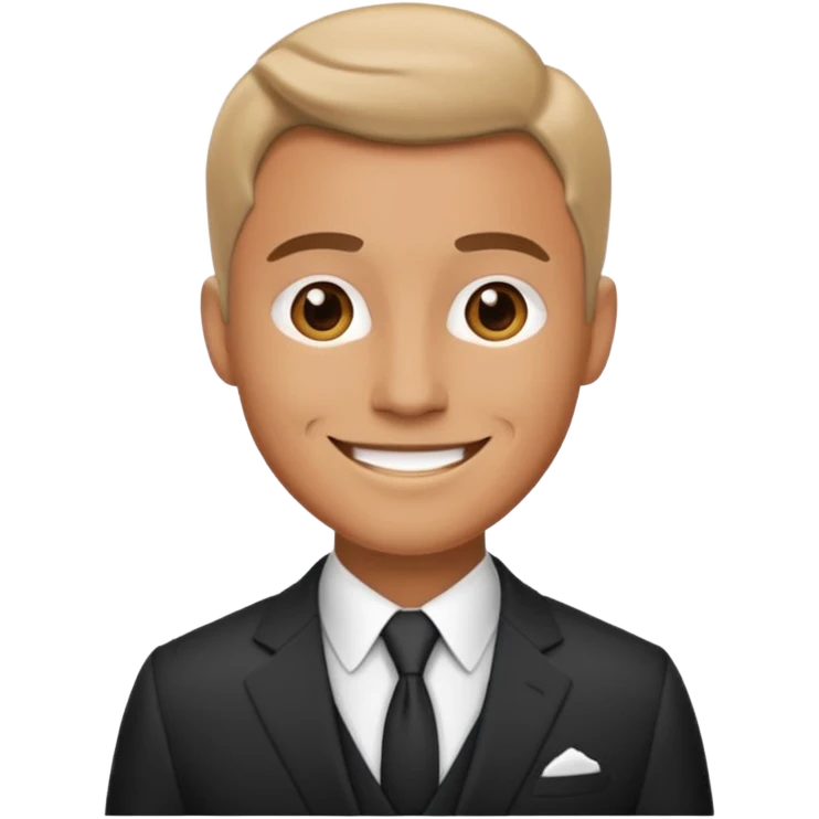 gentlemen vibe suit men emoji