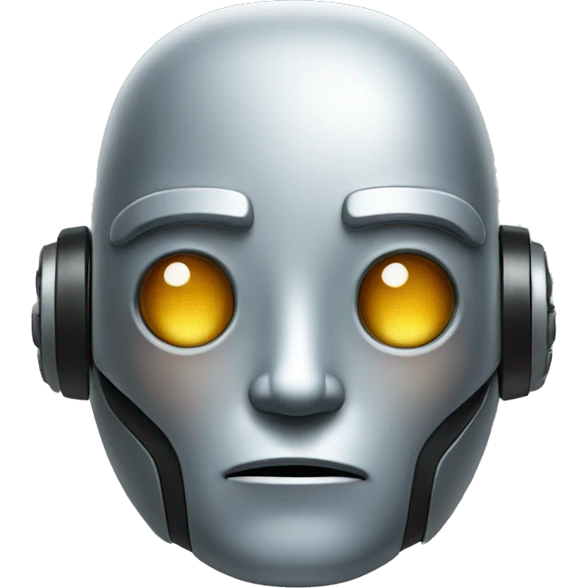 a robo emoji