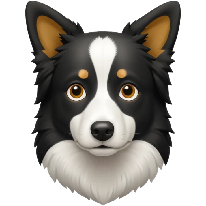 sheep dog border collie emoji