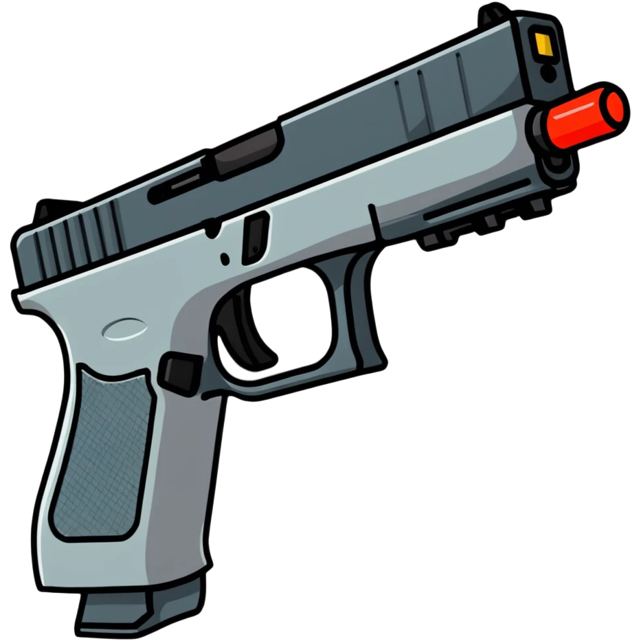 Glock with switch emoji