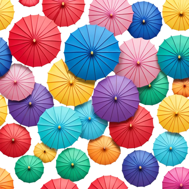 Ombrelles japonaises emoji