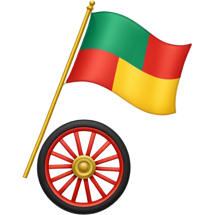 Цыганский флаг Эмодзи emoji