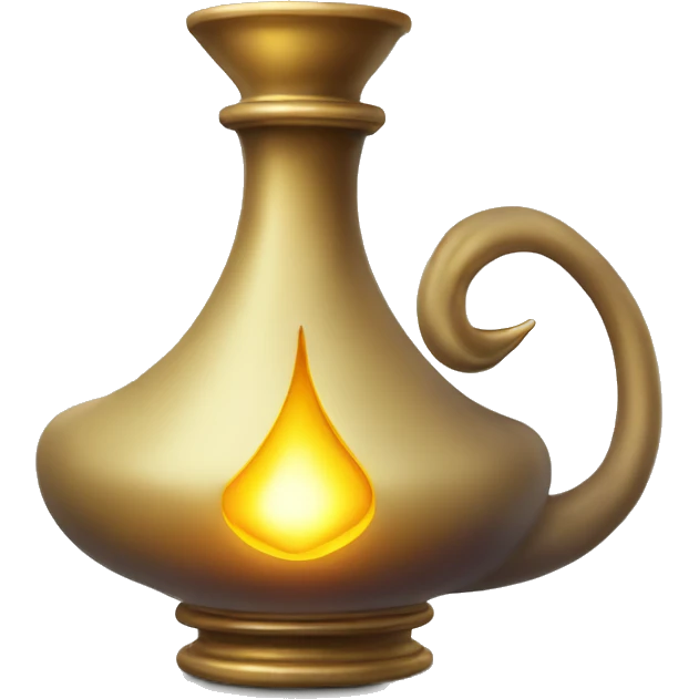 Genie lamp emoji