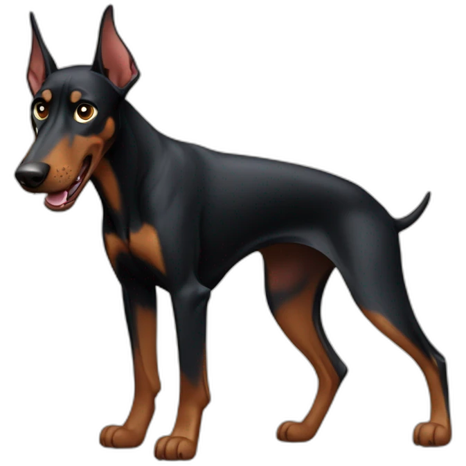 doberman horror emoji