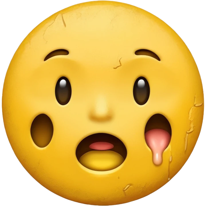 Classic emoji choking emote emoji