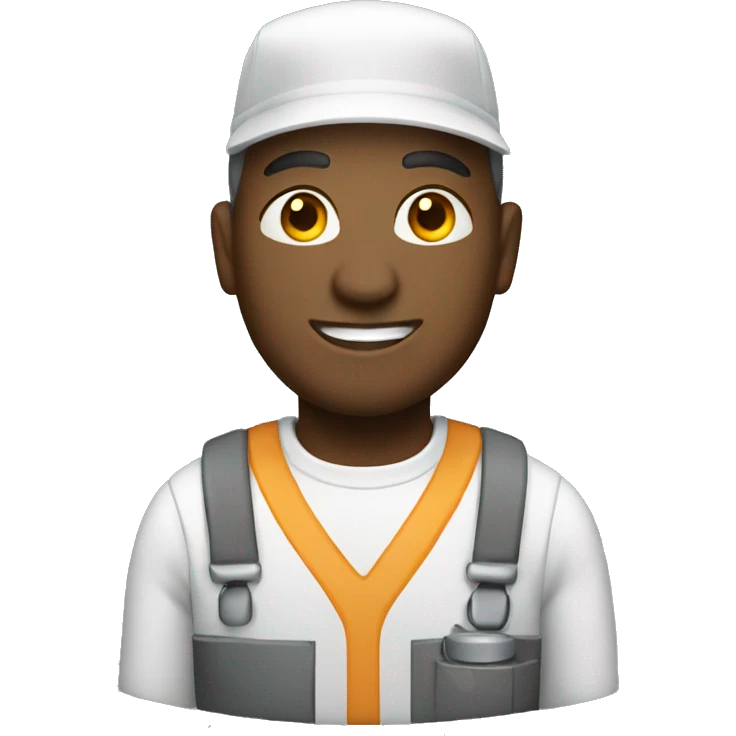 white janitor emoji