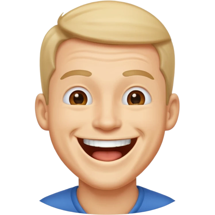 laughing man emoji