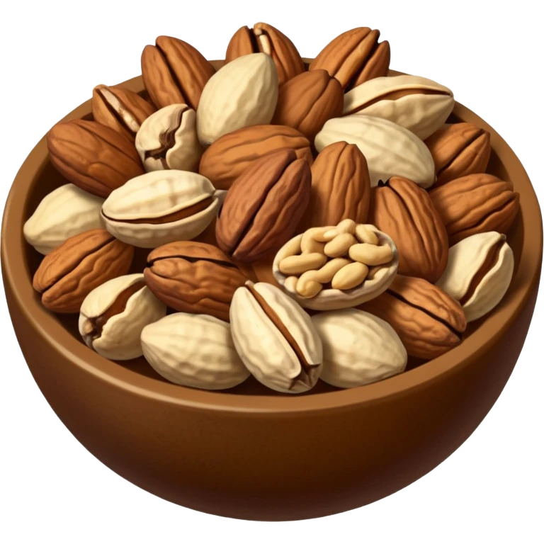 a bowl of nuts emoji