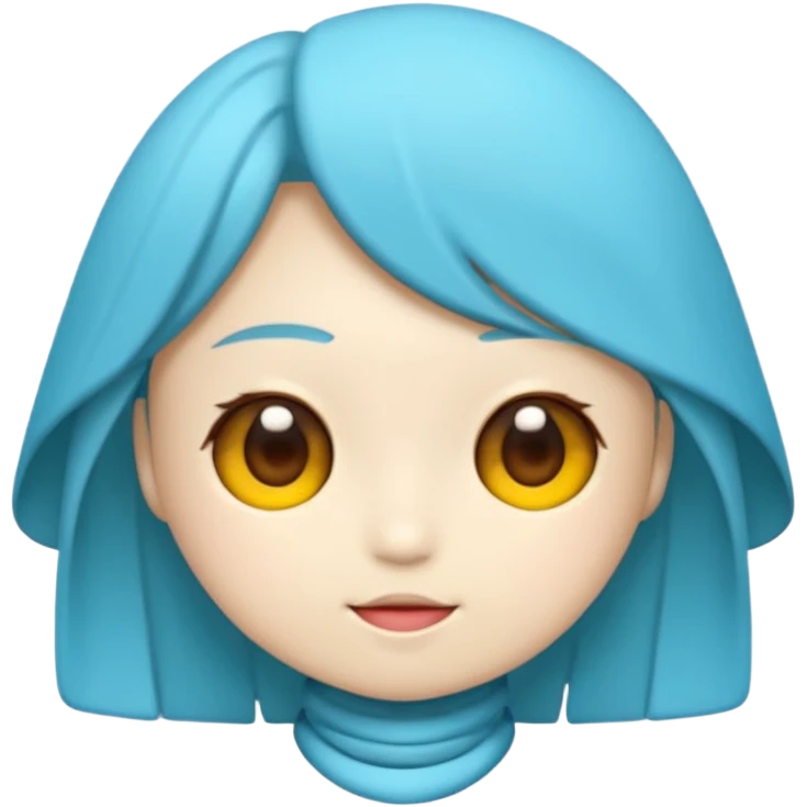 AI 솔루션 (블루 컬러, 네모 박스 느낌, 그라데이션, 투명창) emoji