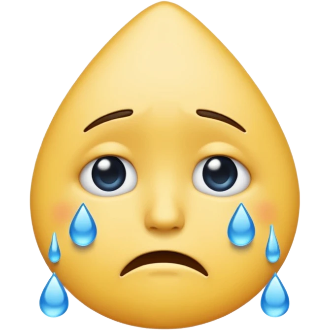 Low quality crying emoji emoji