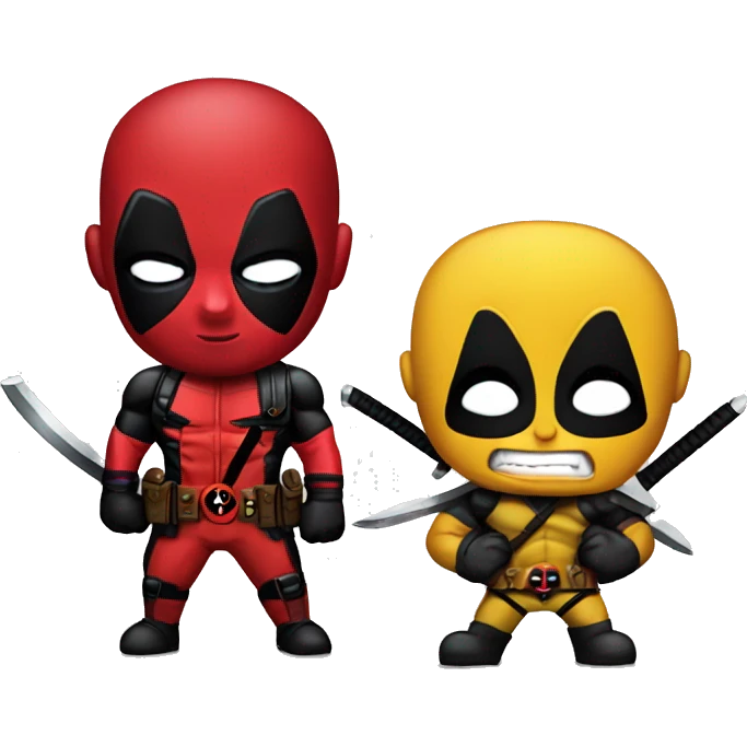 Deadpool wolverine emoji