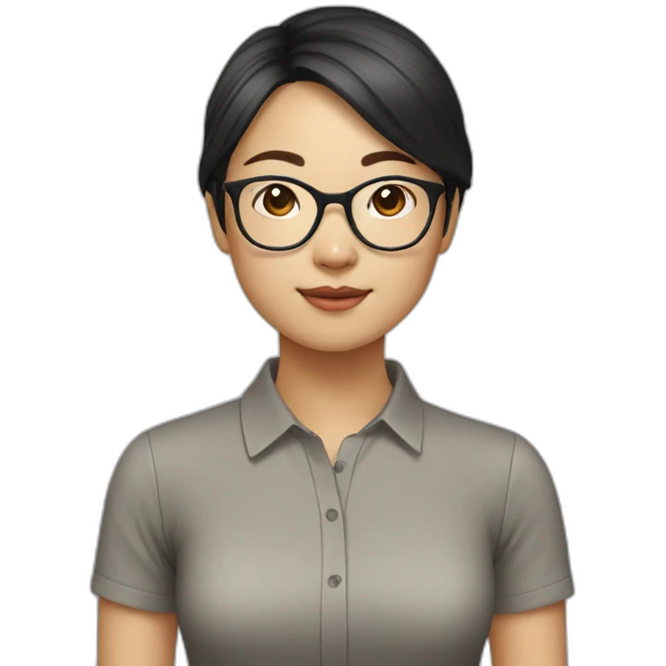 asian-girl-with-glasses emoji