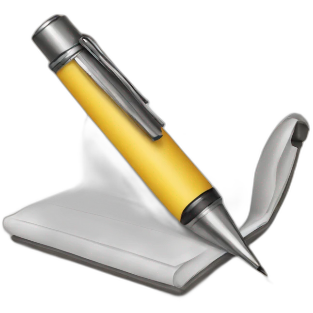 Pen eating emoji
