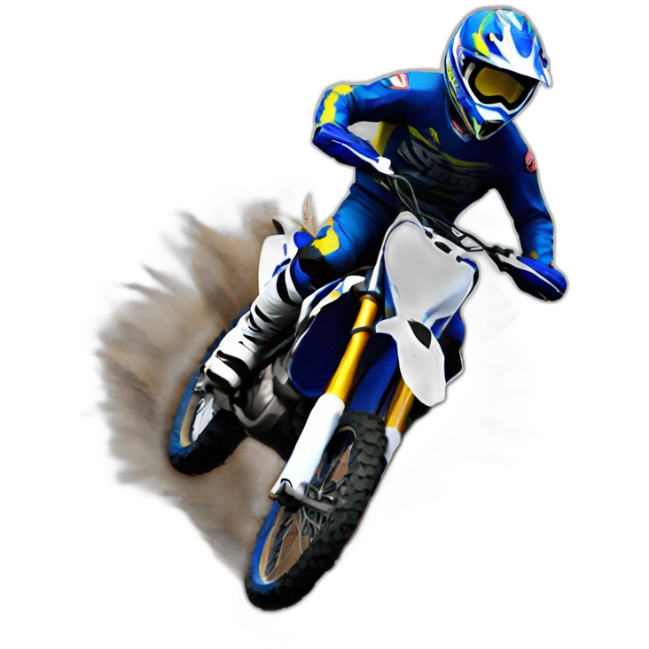 Moto cross emoji