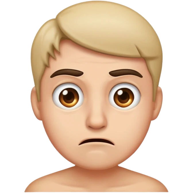 Disgusted  emoji