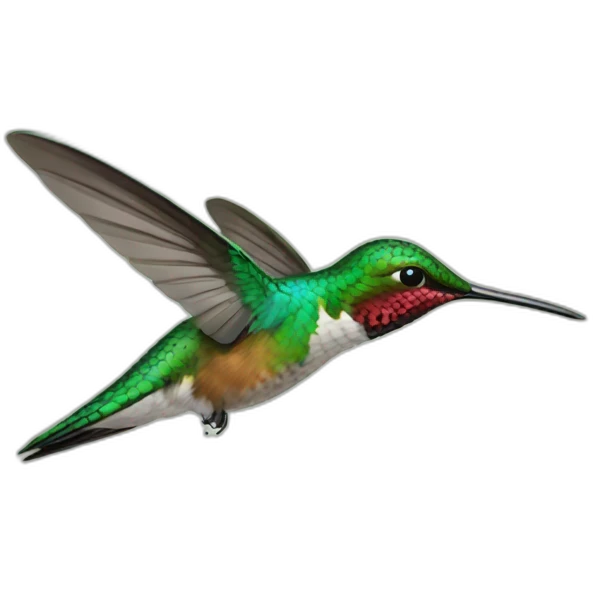 hummingbird emoji