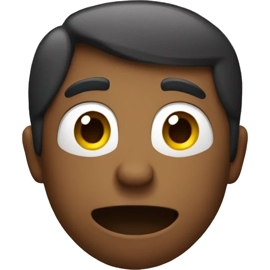 an emoji of a face looking away trying not to laugh emoji