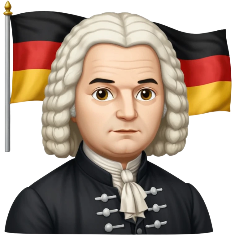 johann sebastian bach german flag emoji
