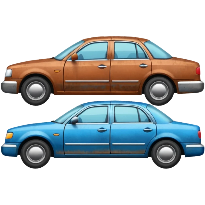 crappy sedan from the side emoji