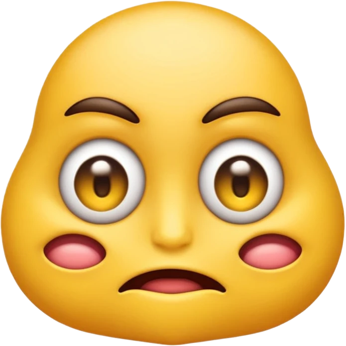 un emoji mordiendose el labio y mirando hacia arroba emoji
