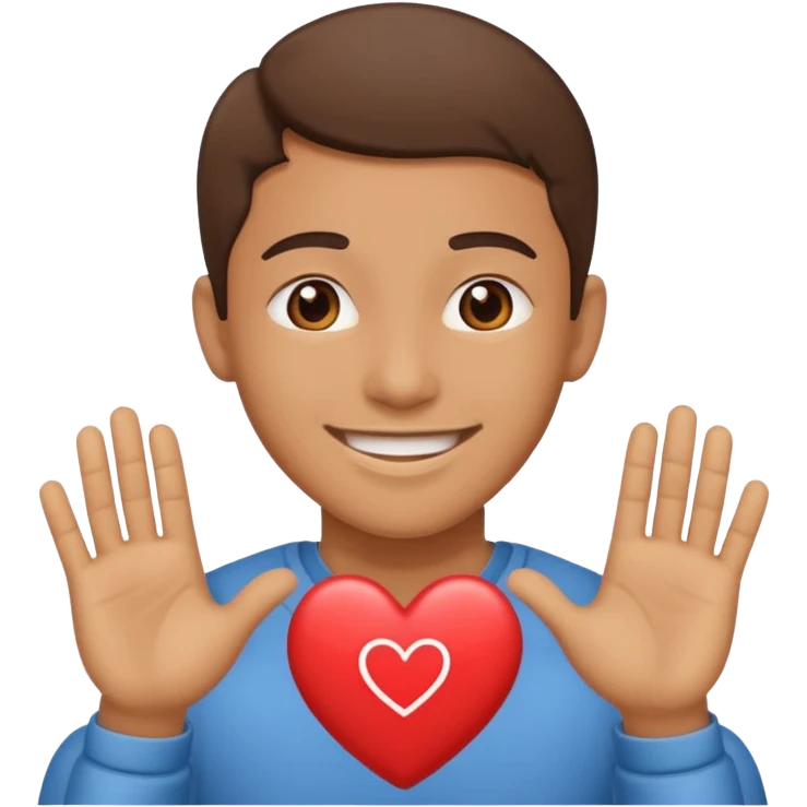 FLOORK DANDO UN CORAZÓN Y DICIENDO DURMETE O TE CONQUISTO emoji