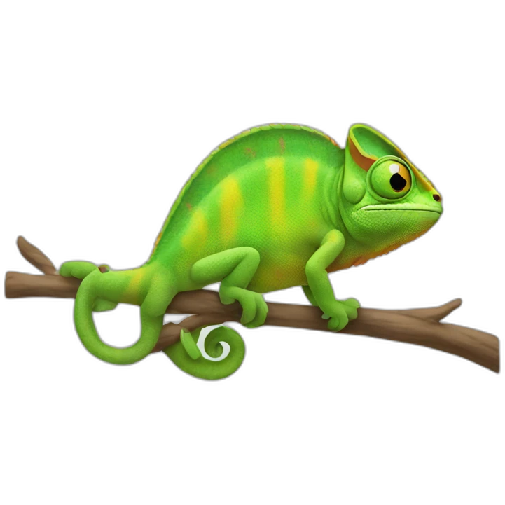 Chameleon emoji