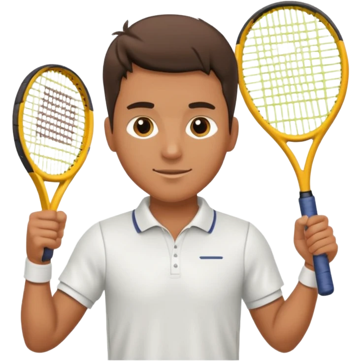 male tennis player emoji