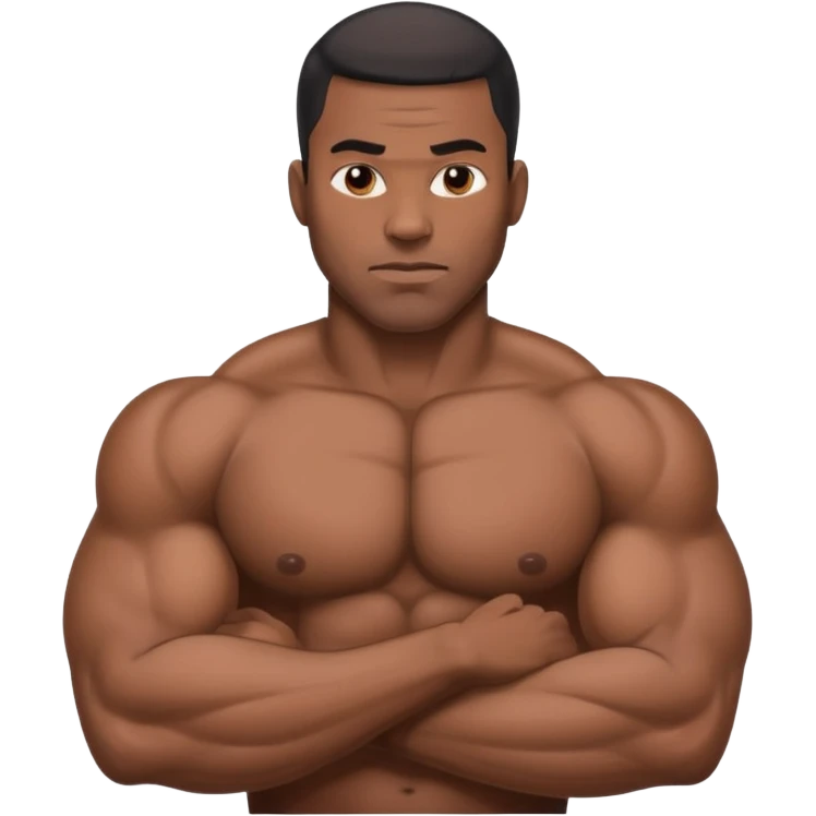 black guy with big boobs emoji