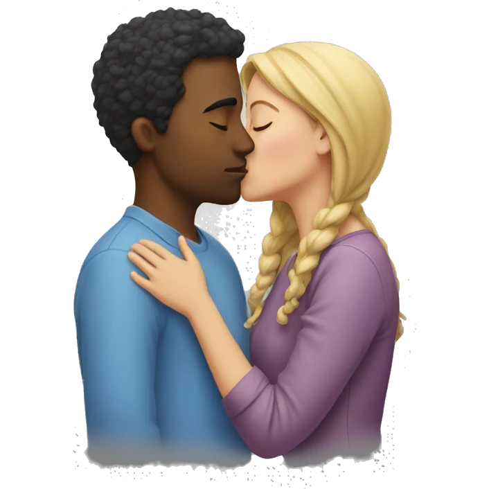 person kissing another person in the forehead emoji