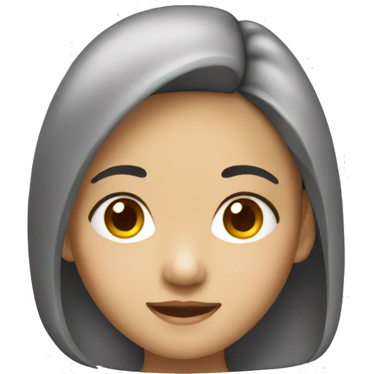 Asian girl emoji