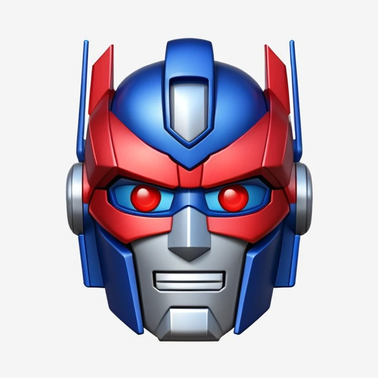 Make an emoji of optimus prime emoji