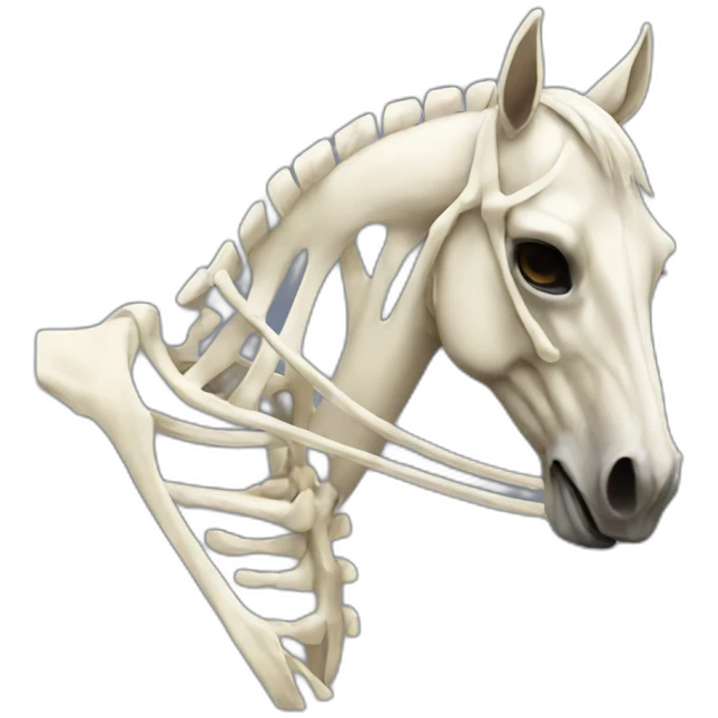 horse-skeleton emoji