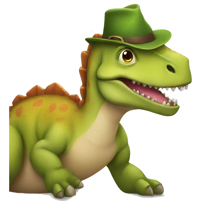 Dinosaur celebrating Shabbat  emoji