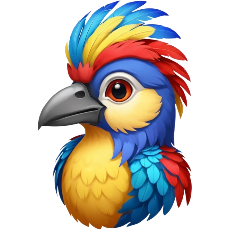 with bird please emoji