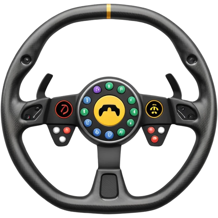 F1 steering wheel emoji