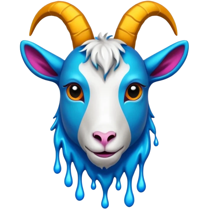 make the word "GOAT" into a hiphop graffiti logo emoji