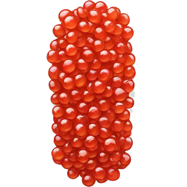 Red caviar  emoji