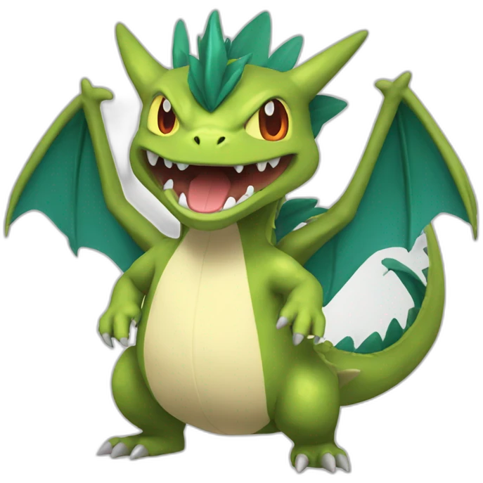 Dracofeu de pokemon emoji