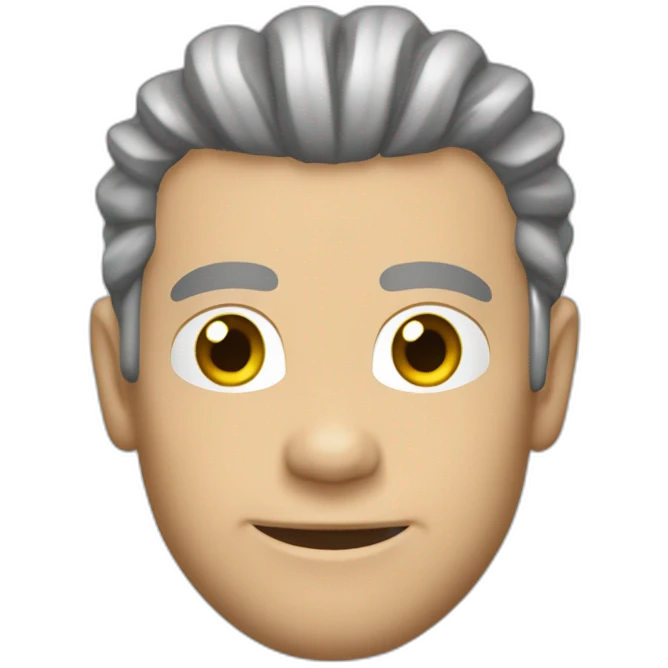 zidane avec des cheuveux long emoji