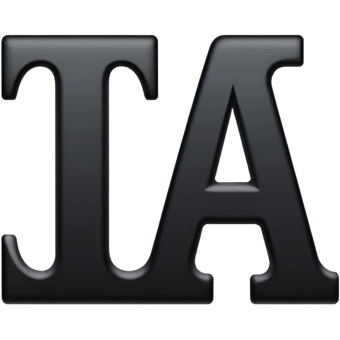 just the letters i and a next to eachother emoji