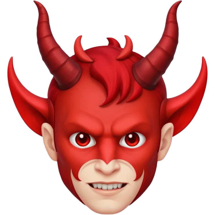 Ange diabolique homme emoji