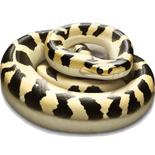 Pied python emoji