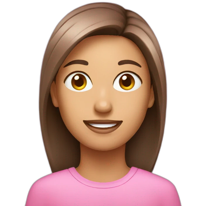 pink marketing emoji