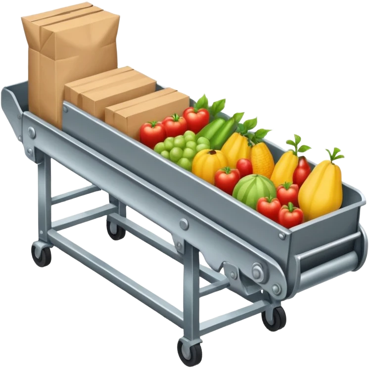 CONVEYER BELT SHOPPING emoji